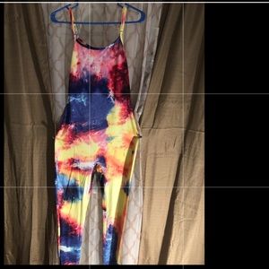 Tie dye one piece